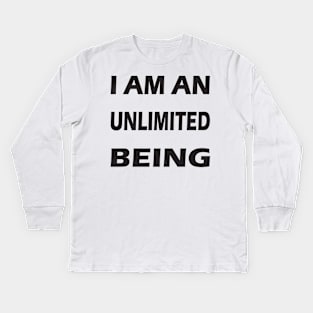 Positive Affirmation Kids Long Sleeve T-Shirt